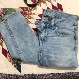 American eagle super low rise jegging